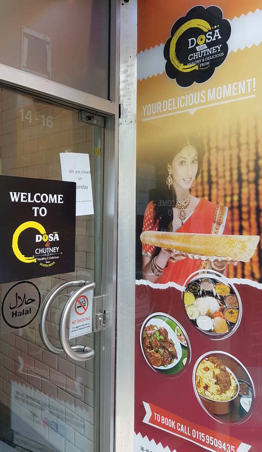 A Malt Cross and Dosa